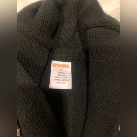Gymboree Boys Knitted Cardigan Sweater - Picture 3 of 3